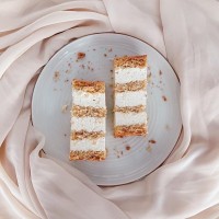 Ванильно-кокосовый торт