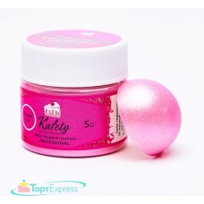 Блеск пищевой Kafety плотный Розовый, 5гр