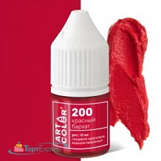 Краситель гелевый Красный бархат Art Color Pro,12 мл