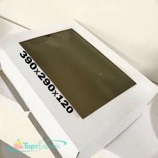 Коробка ЦИФРА 390х290х120 с окном