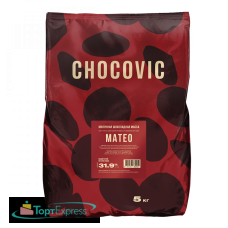 Шоколад молочный в каллетах Chocovic MATEO 31,9%, 5кг