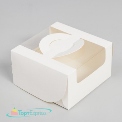 Коробка 140х140х80 с панорамным окном