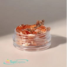Сусальное розовое золото, хлопья 1гр
