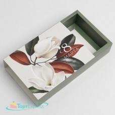 Коробка складная 8 марта 20х15х5 7360613