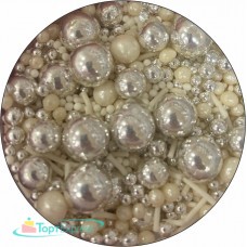 Посыпка сахарная Серебряное сияние /50г