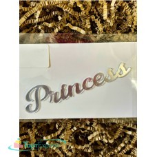 Топпер акриловый Princess, серебро