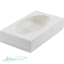 Коробка 240х140х50 для эклеров БЕЛАЯ