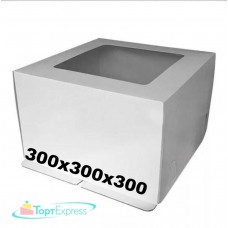 Коробка 300х300х300 с окном