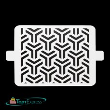Трафарет Геометрия 20х15