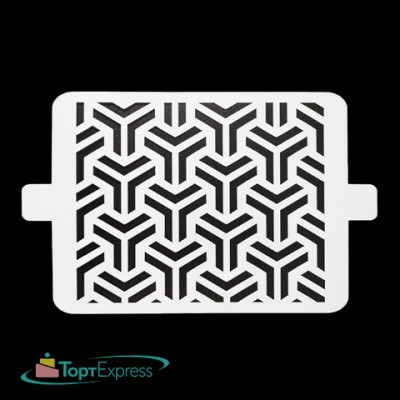 Трафарет Геометрия 20х15