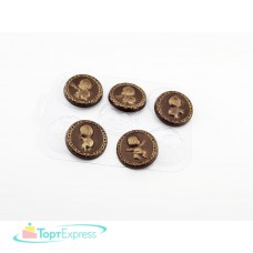 Форма пластиковая для шоколада Играющий малыш