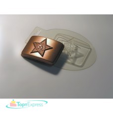 Форма пластиковая для шоколада Бляха