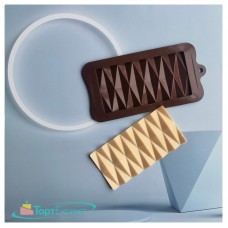 Силиконовая форма для шоколада Плитка Искушение