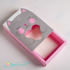 Коробка для сладостей Котик 20*15*5см 4599446