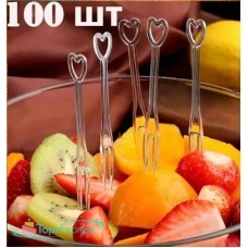 Вилка одноразовая 8,5см 100 шт