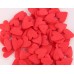 Посыпка сахарная Сердечки красные крупные 0,75кг