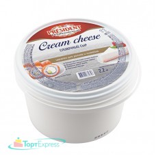 Сыр творожный сливочный Cream cheese President Professional 65% 2,2кг