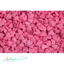Посыпка сахарная Сердечки розовые/0,75кг