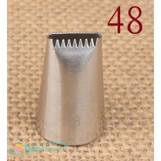 Насадка 48 зубчатая d=14х18 h=26