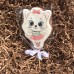 Пряник фигурный расписной в глазури "Животные" Кошка