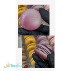 Набор пирожных MACARON Черничный Йогурт/3шт