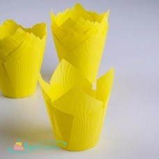 Форма бумажная Тюльпан 50х80 Желтый / шт