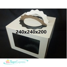 Коробка 240х240х200 с ручками
