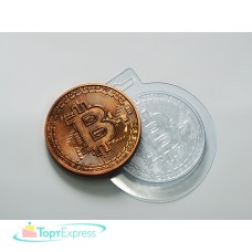 Форма пластиковая для шоколада Биткоин