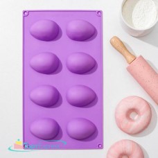 Форма для выпечки 8 ячеек Пасха.Яйца 6х4,4см 2389046