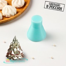 Силиконовая форма "Елочка геометрическая" 5х5х6см 9304715