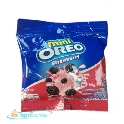 Печенье Oreo Mini Strawberry, 20,4 г