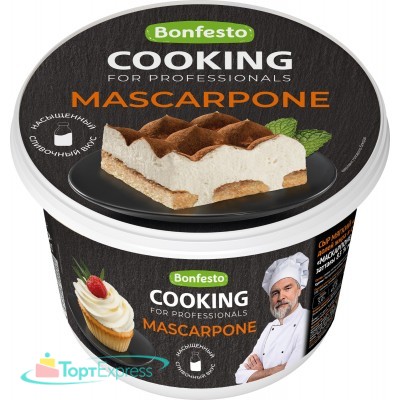 Сыр Маскарпоне 83% COOKING 500г Беларусь