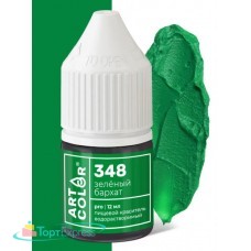 Краситель гелевый Зеленый бархат Art Color Pro,12 мл