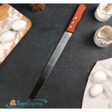 Нож для бисквита мелкие зубцы, раб.поверхность 30см 4615100